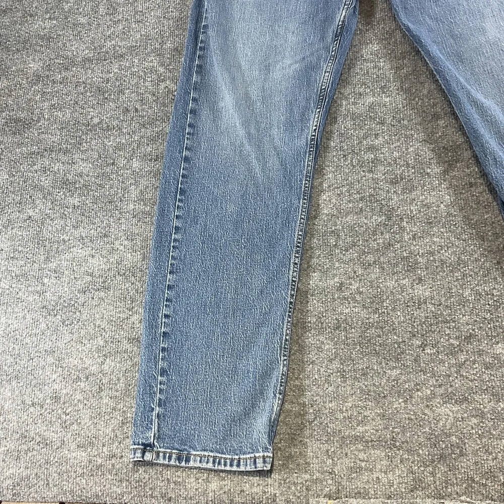 Levi's 505 Regular Fit Jeans 40x32 Blue Medium Wash Straight Leg Classic Denim P